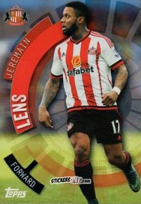 Sticker Jeremain Lens - Premier Club 2015-2016 n. 113 - Topps