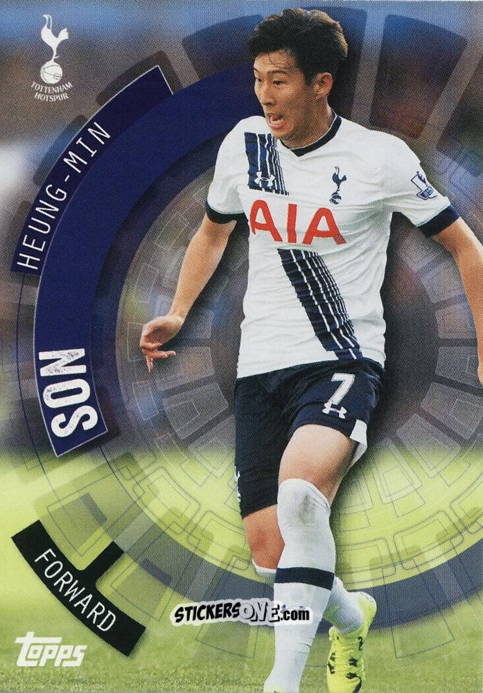 Sticker Heung-Min Son - Premier Club 2015-2016 n. 129 - Topps