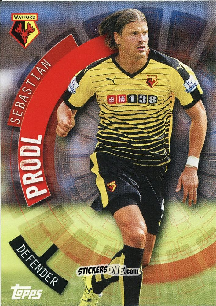 Figurina Sebastian Prodl - Premier Club 2015-2016 n. 131 - Topps