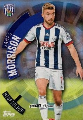 Figurina James Morrison - Premier Club 2015-2016 n. 139 - Topps