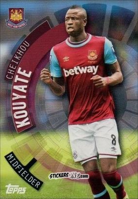 Cromo Cheikhou Kouyate - Premier Club 2015-2016 n. 148 - Topps