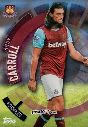 Figurina Andy Carroll - Premier Club 2015-2016 n. 150 - Topps