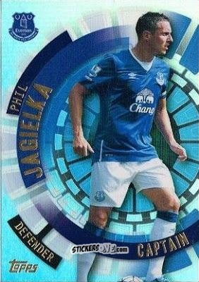 Figurina Phil Jagielka - Premier Club 2015-2016 n. 156 - Topps