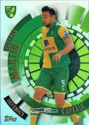 Cromo Russell Martin - Premier Club 2015-2016 n. 162 - Topps