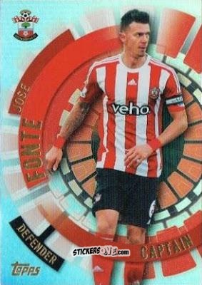 Cromo Jose Fonte - Premier Club 2015-2016 n. 163 - Topps