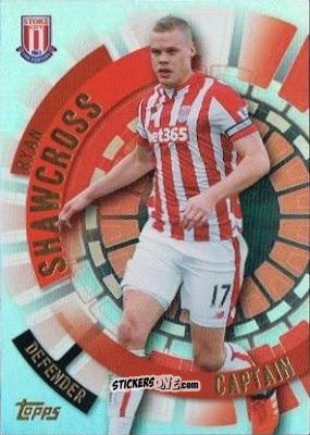 Figurina Ryan Shawcross - Premier Club 2015-2016 n. 164 - Topps