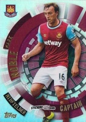 Sticker Mark Noble - Premier Club 2015-2016 n. 170 - Topps