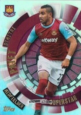 Sticker Dimitri Payet - Premier Club 2015-2016 n. 180 - Topps