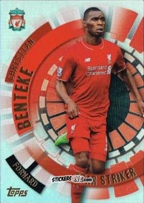 Sticker Christian Benteke - Premier Club 2015-2016 n. 188 - Topps