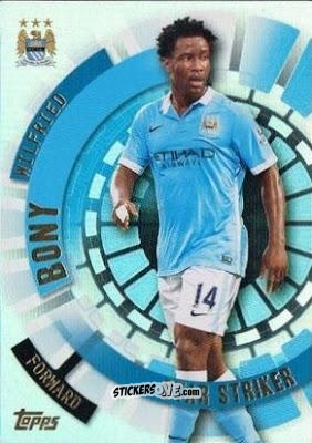 Sticker Wilfried Bony - Premier Club 2015-2016 n. 189 - Topps