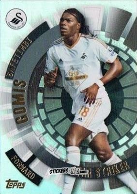 Cromo Befetimbi Gomis - Premier Club 2015-2016 n. 196 - Topps