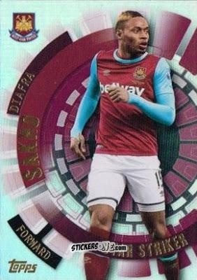 Figurina Diafra Sakho - Premier Club 2015-2016 n. 200 - Topps