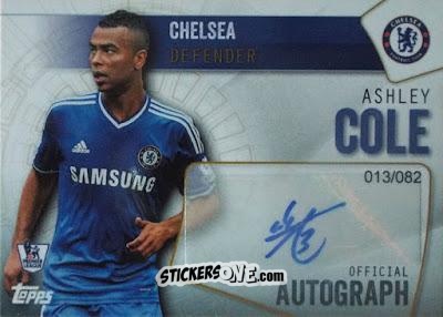 Sticker Ashley Cole - Premier Club 2015-2016 n. A-AC - Topps