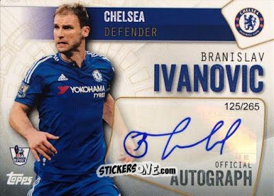 Figurina Branislav Ivanovic - Premier Club 2015-2016 n. A-BI - Topps