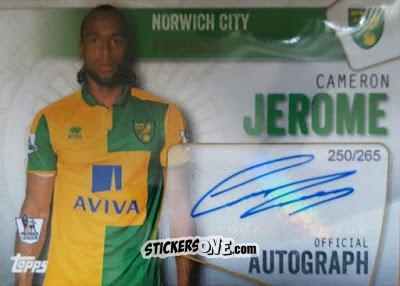 Cromo Cameron Jerome - Premier Club 2015-2016 n. A-CJ - Topps