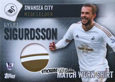 Cromo Gylfi Sigurdsson - Premier Club 2015-2016 n. MWS-GS-h - Topps