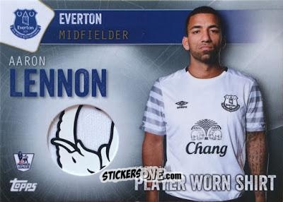 Figurina Aaron Lennon - Premier Club 2015-2016 n. PWS-AL-a - Topps