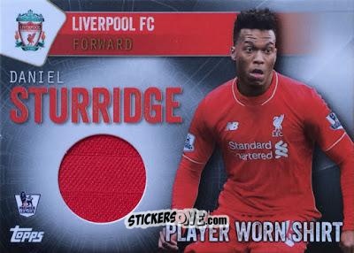 Cromo Daniel Sturridge - Premier Club 2015-2016 n. PWS-DS-h - Topps