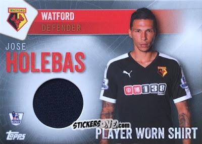 Figurina Jose Holebas - Premier Club 2015-2016 n. PWS-JH-a - Topps