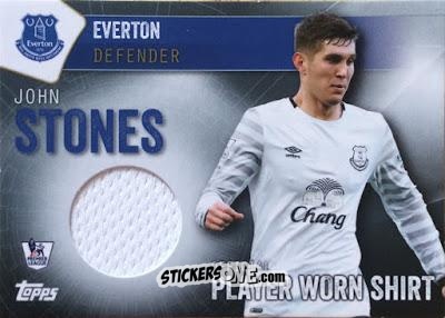 Sticker John Stones - Premier Club 2015-2016 n. PWS-JST-a - Topps