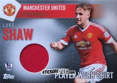 Sticker Luke Shaw - Premier Club 2015-2016 n. PWS-LS-h - Topps
