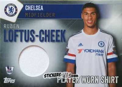 Cromo Ruben Loftus-Cheek - Premier Club 2015-2016 n. PWS-RLC-a - Topps