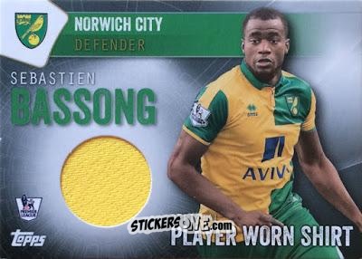 Cromo Sebastien Bassong - Premier Club 2015-2016 n. PWS-SB-h - Topps