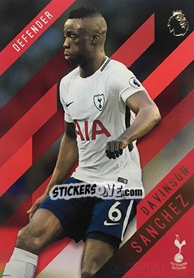 Figurina Davinson Sanchez - Premier Gold 2017-2018 n. 123r - Topps