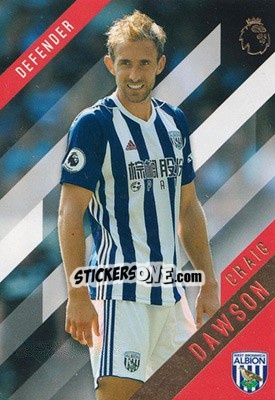 Figurina Craig Dawson - Premier Gold 2017-2018 n. 138 - Topps