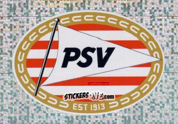 Cromo Logo PSV - PSV Droomalbum 2017-2018 n. 1 - Panini