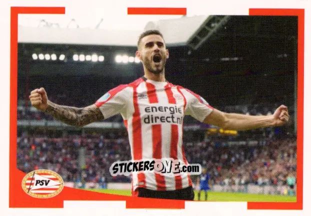 Figurina Gaston Pereiro - PSV Droomalbum 2017-2018 n. 75 - Panini