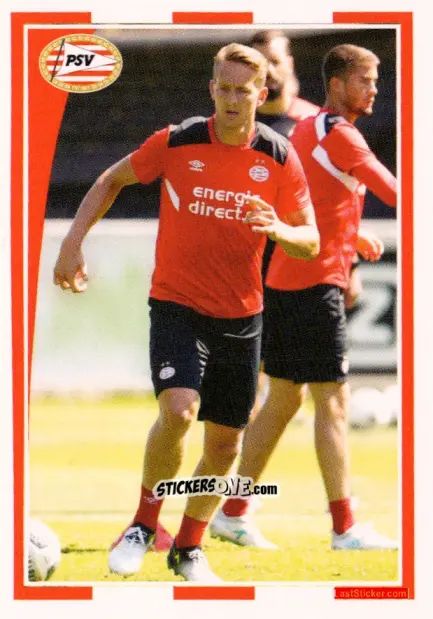 Figurina Luuk de Jong - PSV Droomalbum 2017-2018 n. 77 - Panini