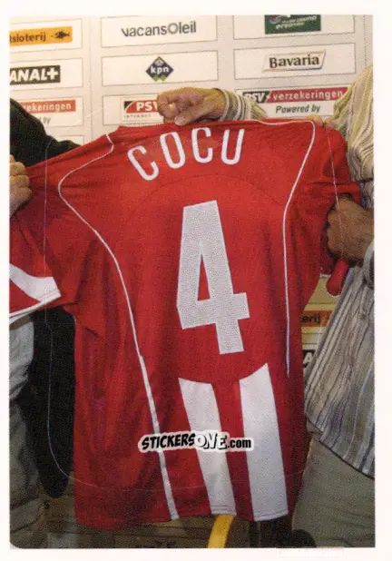 Cromo 2004. Phillip Cocu komt terug bij PSV als speler