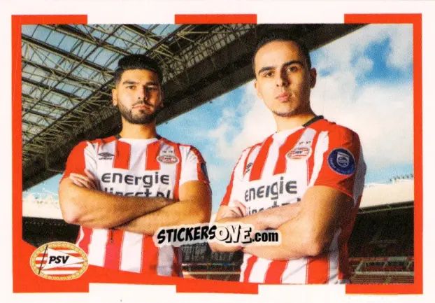 Sticker eSport team - PSV Droomalbum 2017-2018 n. 163 - Panini