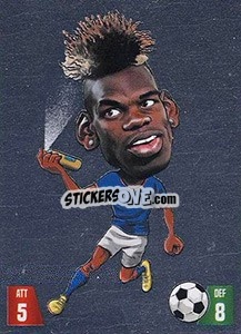 Figurina Paul Pogba - Gooolmania 2018 n. 82s - Select
