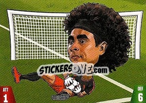 Cromo Guillermo Ochoa - Gooolmania 2018 n. 215 - Select