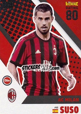 Cromo Suso - Football Cards 2018 n. 62 - Kickerz
