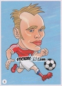 Figurina Denis Glushakov - Viza MG Zabibuska Rusija 2018 n. 6 - Viza MG