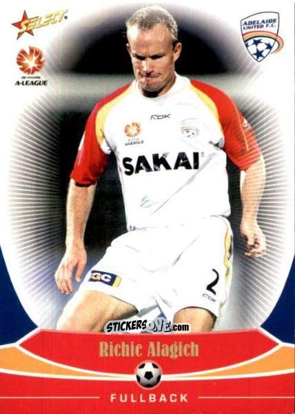 Cromo Richie Alagich - Hyundai A-League 2006 n. 6 - Select