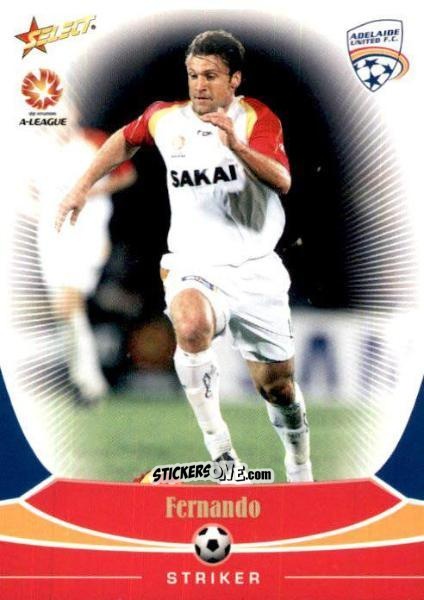 Cromo Fernando Rech - Hyundai A-League 2006 n. 12 - Select