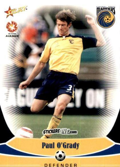 Cromo Paul O'Grady - Hyundai A-League 2006 n. 20 - Select