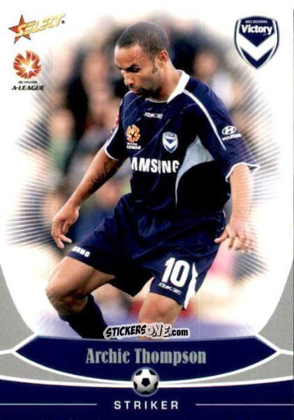Figurina Archie Thompson - Hyundai A-League 2006 n. 35 - Select