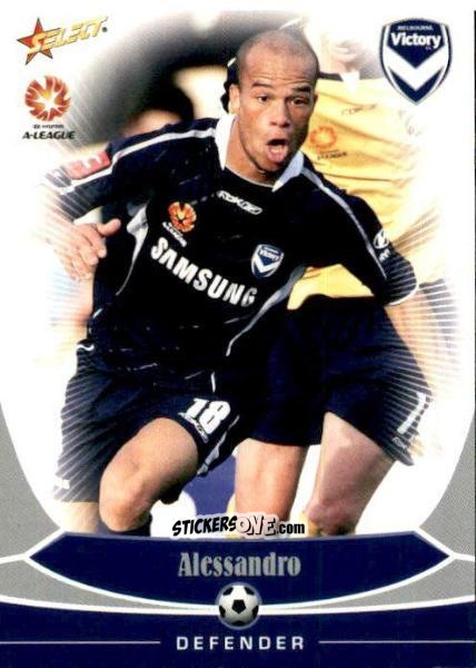Cromo Alessandro Viana Da Silva - Hyundai A-League 2006 n. 38 - Select