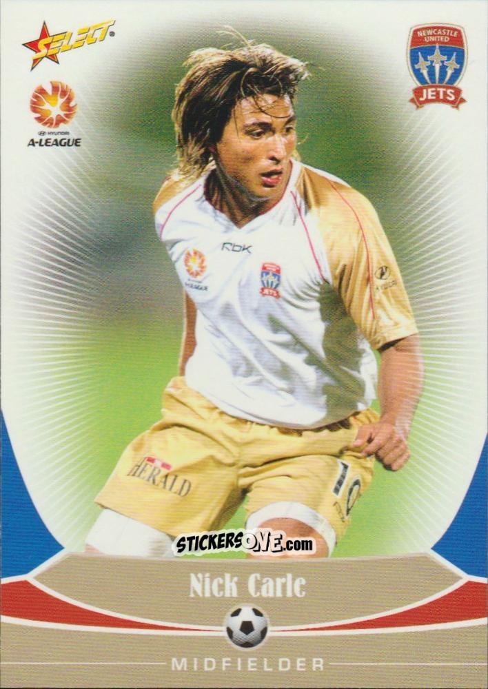 Figurina Nick Carle - Hyundai A-League 2006 n. 47 - Select