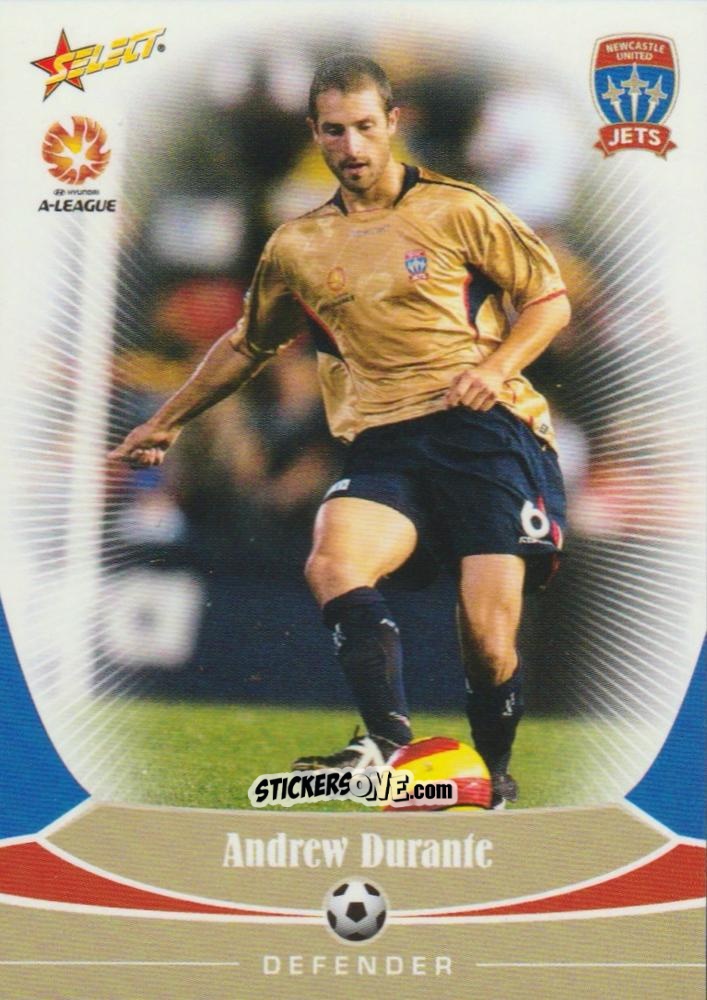 Cromo Andrew Durante - Hyundai A-League 2006 n. 48 - Select