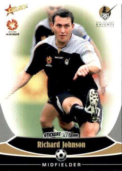 Sticker Richard Johnson - Hyundai A-League 2006 n. 56 - Select