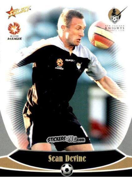 Cromo Sean Devine - Hyundai A-League 2006 n. 58 - Select