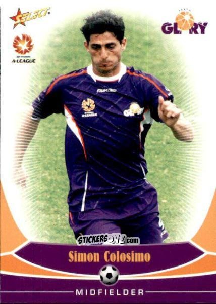 Cromo Simon Colosimo - Hyundai A-League 2006 n. 67 - Select