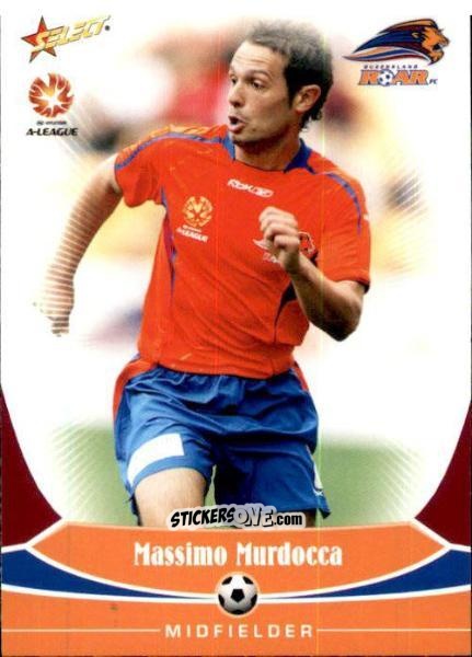 Cromo Massimo Murdocca - Hyundai A-League 2006 n. 82 - Select