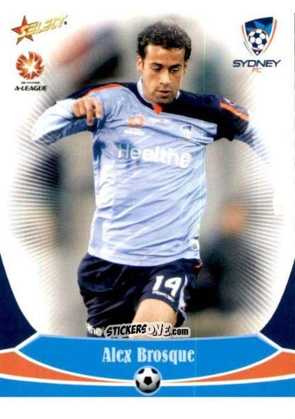Sticker Alex Brosque - Hyundai A-League 2006 n. 100 - Select